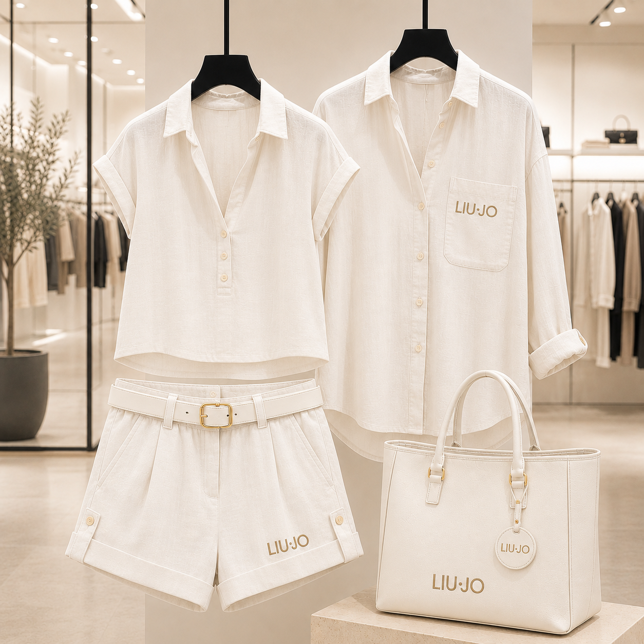 L J Total Look Donna 3 Pezzi + Borsa in regalo con charm