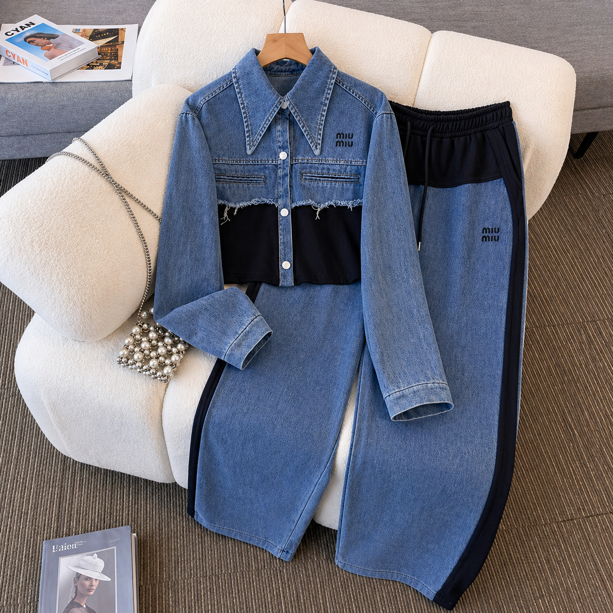Completo Primaverile Elegante  – Pantaloni + Giacca IN OMAGGIO