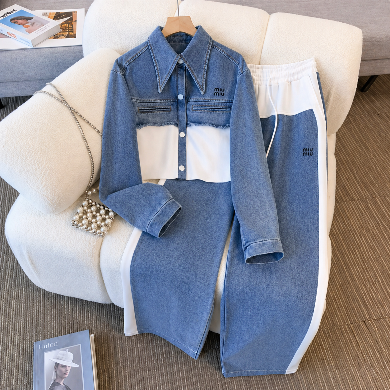 Completo Primaverile Elegante  – Pantaloni + Giacca IN OMAGGIO