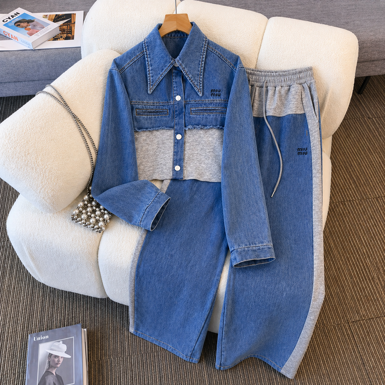 Completo Primaverile Elegante  – Pantaloni + Giacca IN OMAGGIO