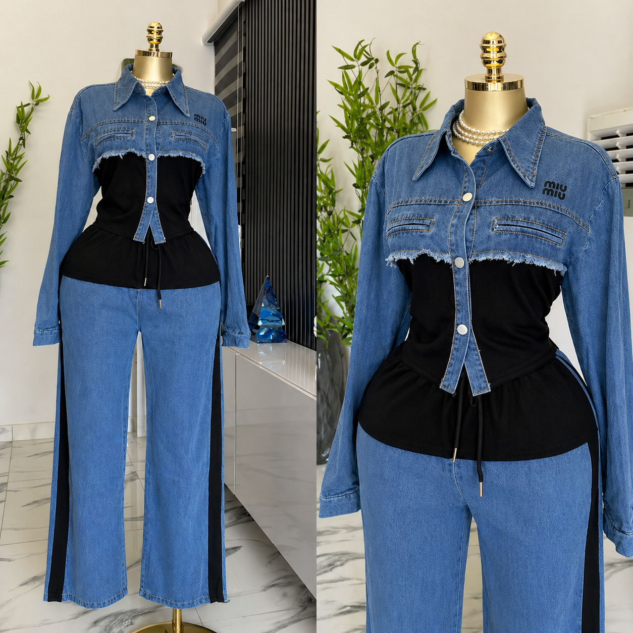 Completo Primaverile Elegante  – Pantaloni + Giacca IN OMAGGIO