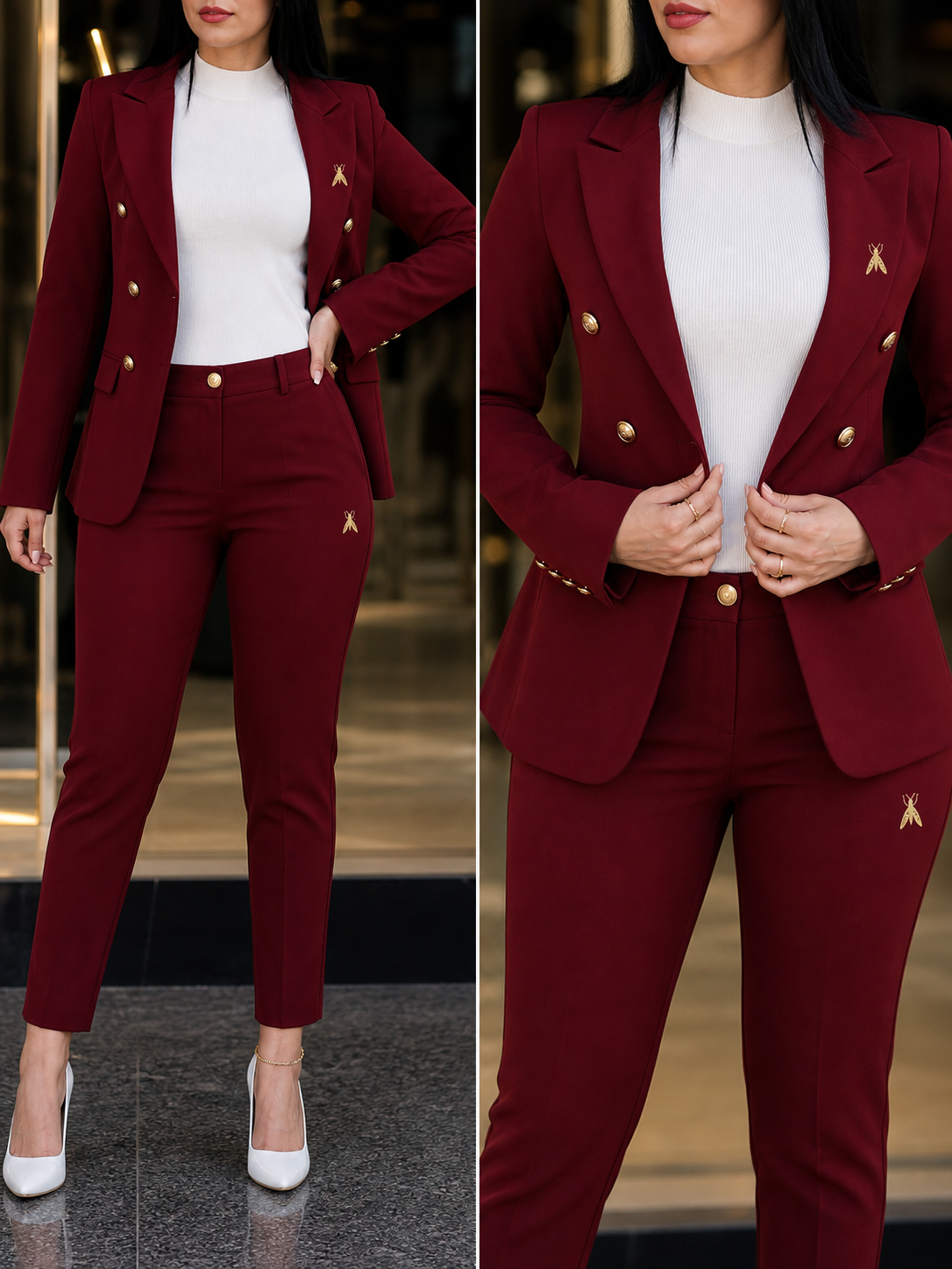 Completo Elegante Cerimonia – Pantalone + Blazer