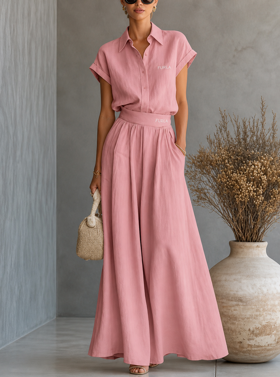 Completo Elegante Cerimonia – Pantalone + Camicia Premium