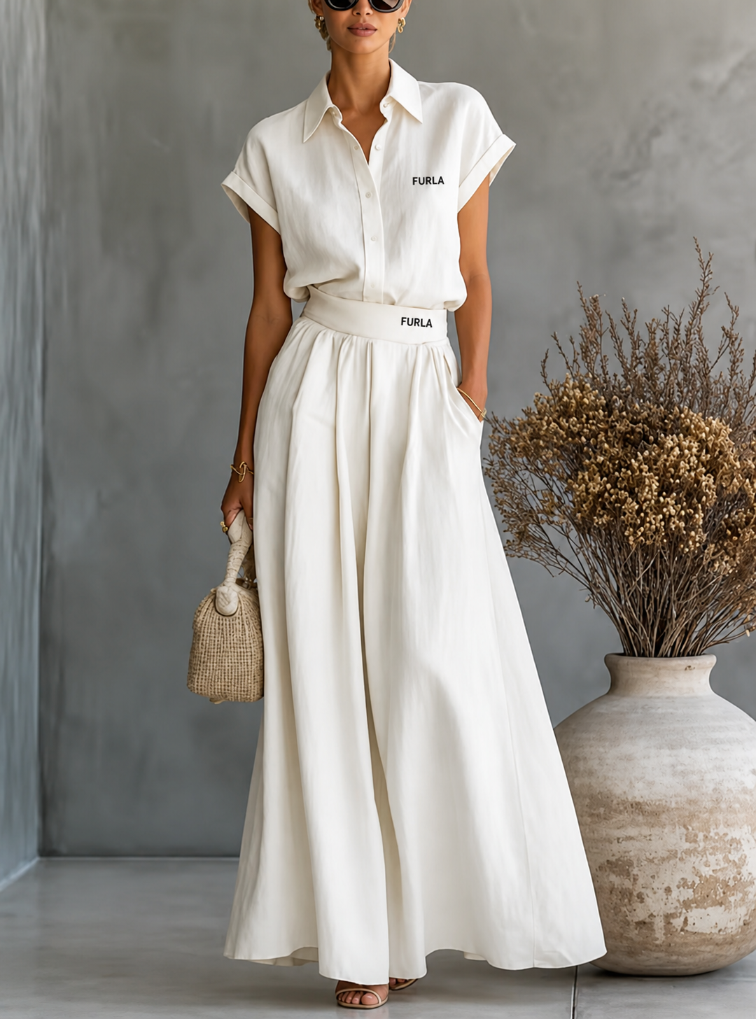 Completo Elegante Cerimonia – Pantalone + Camicia Premium