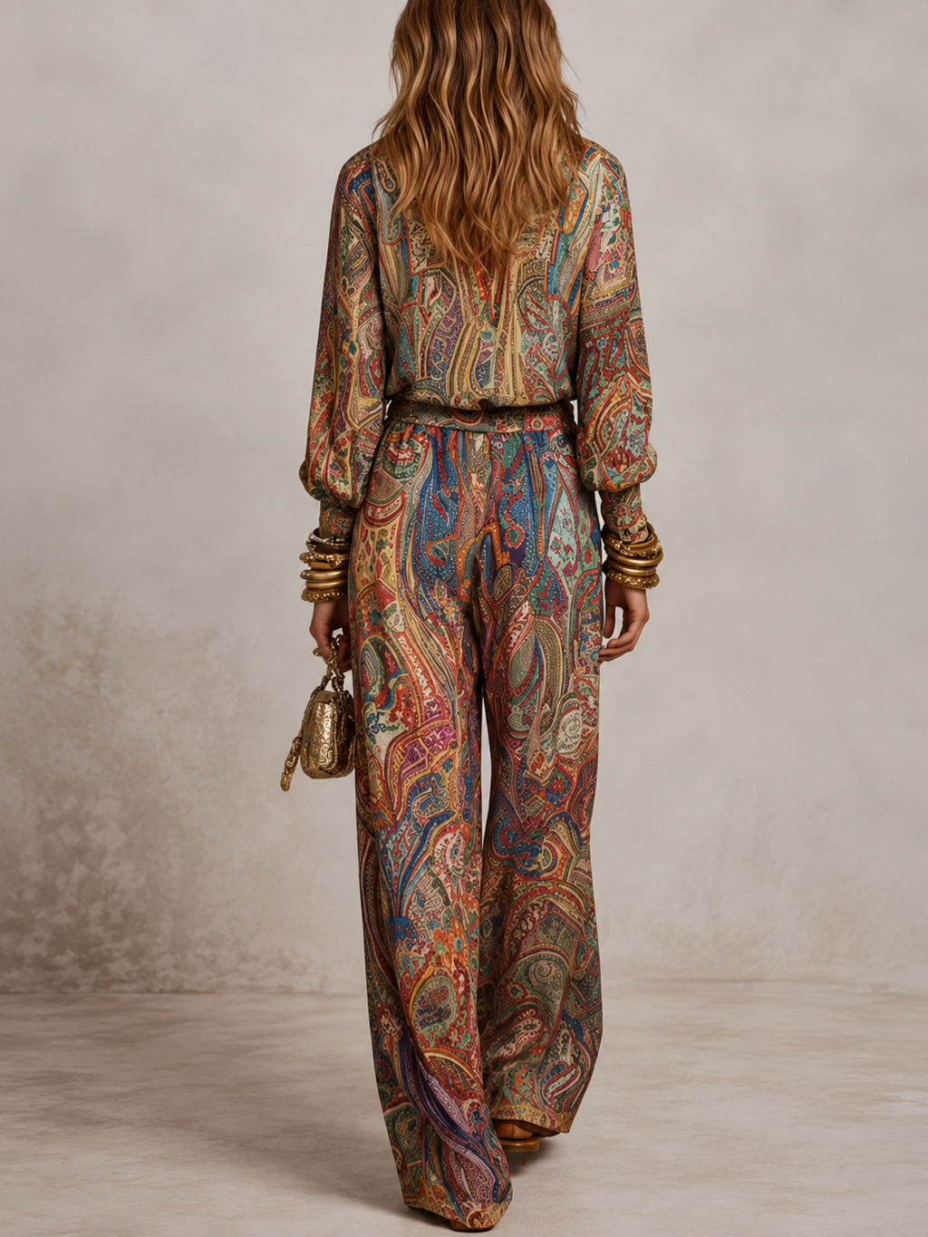Completo Elegante Cerimonia – Pantalone + Blusa